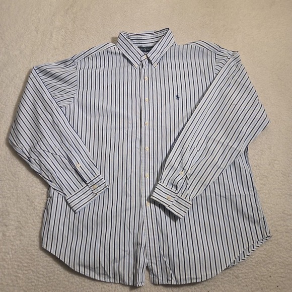 Ralph Lauren Other - VTG Ralph Lauren Shirt Size 2XL Striped Classic Fit Button Down Long Sleeve